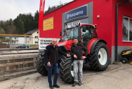 Maschinenübergabe – LINDNER GEOTRAC 84 ep Pro