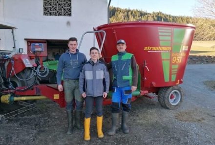 Maschinenübergabe – Futtermischwagen Vertimix 961