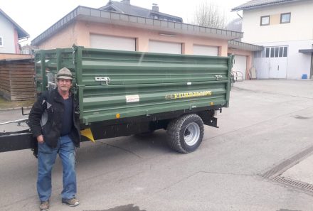 Maschinenübergabe – Fuhrmann Dreiseitenkipper ECO 6,5 to.