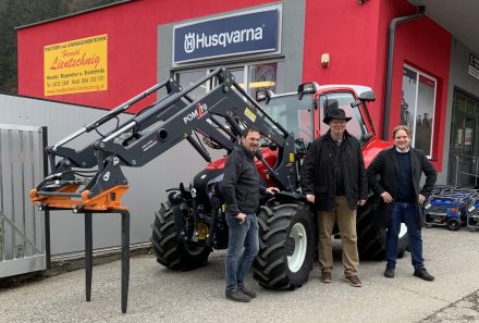Maschinenübergabe – LINDNER LINTRAC 75 LS