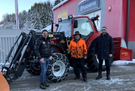 Maschinenübergabe – LINDNER LINTRAC 75 LS