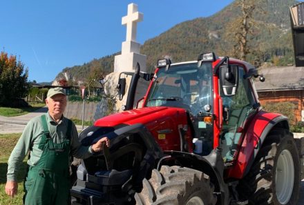 Maschinenübergabe – LINDNER LINTRAC 95 LS ALPIN