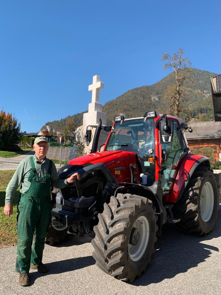 Maschinenübergabe – LINDNER LINTRAC 95 LS ALPIN