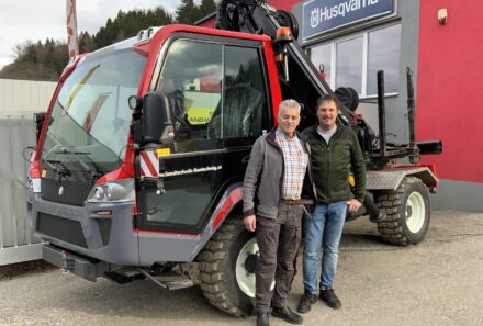 Maschinenübergabe – LINDNER UNITRAC 72 P5